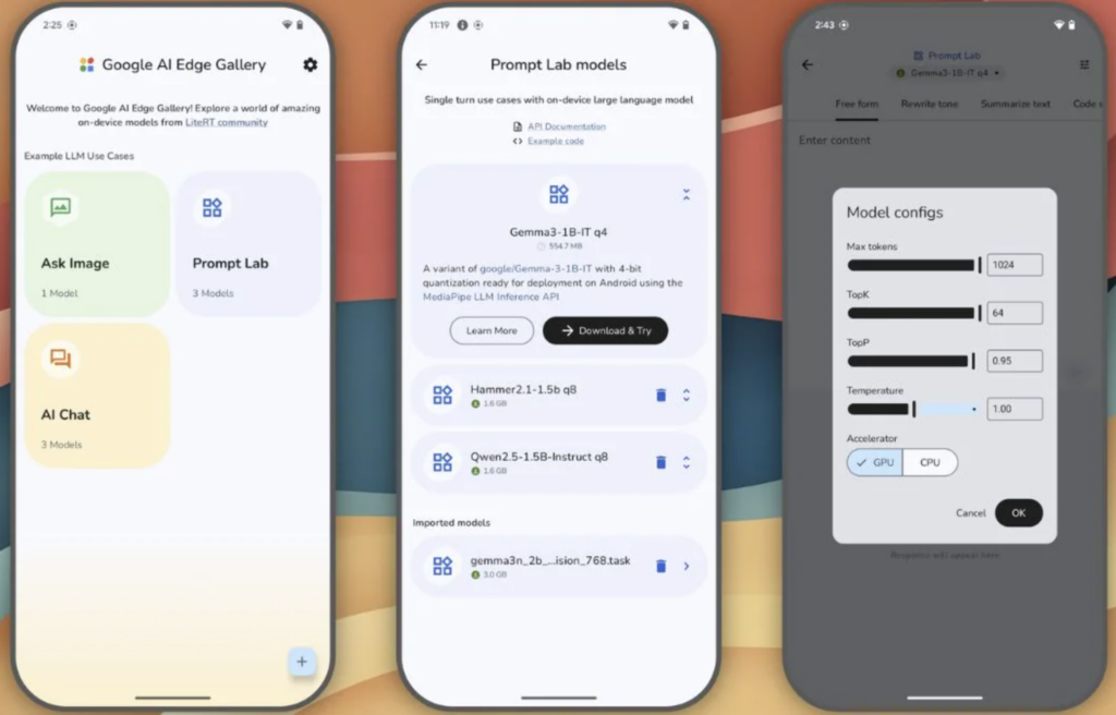Google AI Edge Demo APK