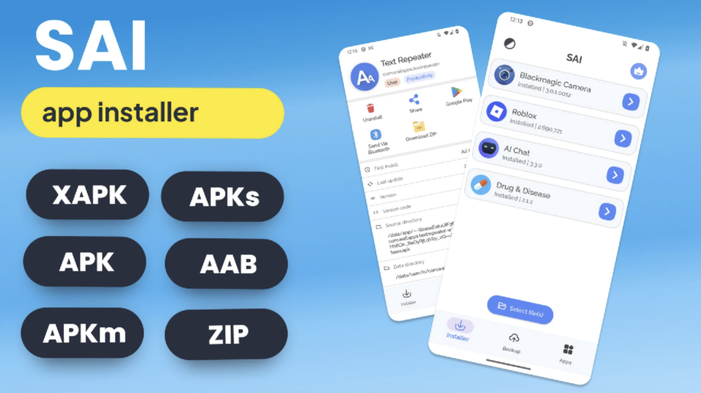 SAI – Fast Split APKs Installer for Android